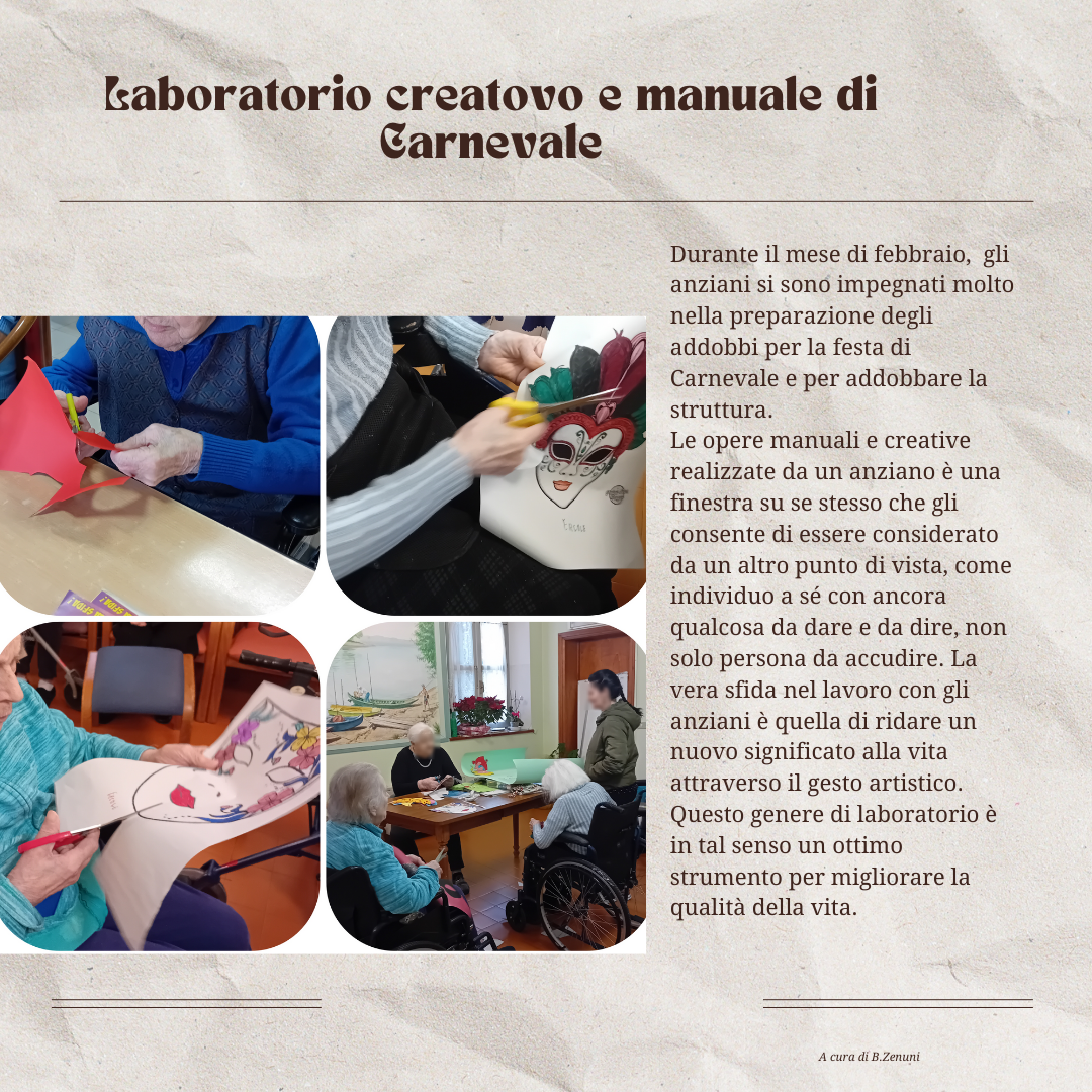 Laboratorio creativo al Felice Carri di Gualtieri