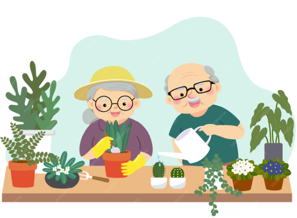 Attività di giardinaggio presso CRA Buris Lodigiani 